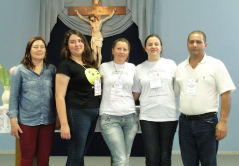Concluintes da Escola (da esquerda para a direita)