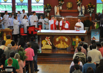Momentos fortes marcam a caminhada da Paróquia Santa Bárbara em Bituruna