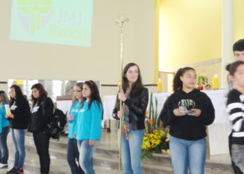 Jovens da Diocese de União da Vitória celebram encerramento da Semana Missionária e se preparam para a JMJ