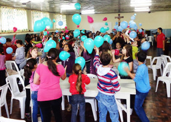 Mais uma edição do Sementes de Alegria reúne crianças e pré-adolescentes da Diocese