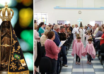 União da Vitória recebe a imagem peregrina de Nossa Senhora Aparecida