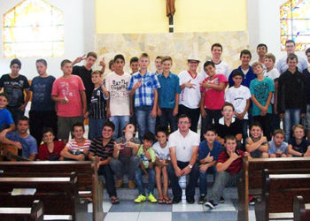 Acontece, no Seminário Diocesano Rainha das Missões, o segundo retiro vocacional para adolescentes de 12 e 13 anos