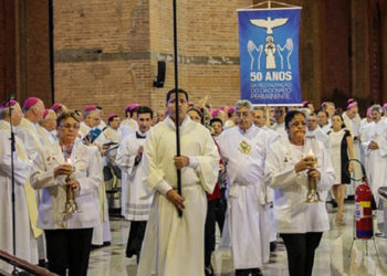 Missa em Aparecida celebrou os 50 anos do Diaconado Permanente na Igreja