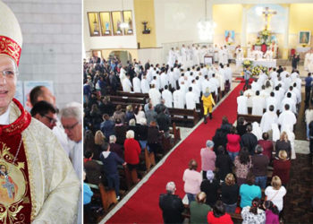 Dom Agenor Girardi toma posse como novo bispo de União da Vitória