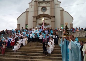 Rio Claro do Sul recebe a Imagem de Aparecida nos 120 anos da paróquia
