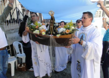 Co-padroeira da Diocese é acolhida de modo festivo na Catedral