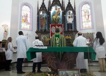 Missa em Rio Claro do Sul celebra os 105 anos de Mallet