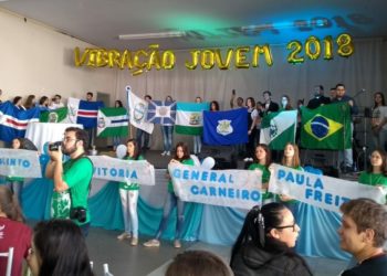 Mais de mil jovens participam do ‘Vibração’, em São Mateus do Sul