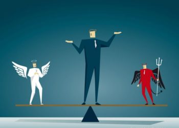 Se o mal estiver vencendo, busque o bem!