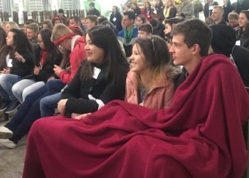 Suportando frio abaixo de zero grau jovens participam do 2º NPJ em São João do Triunfo