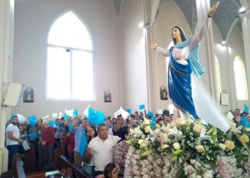 Nossa Senhora da Assunção é celebrada com festa na paróquia São Mateus