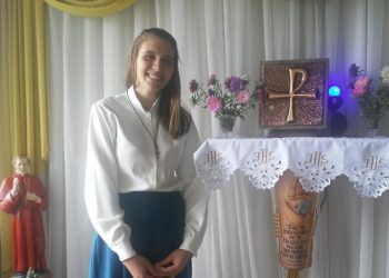 Jovem da paróquia Sant’Ana ingressa na Congregação das Irmãs da Sagrada Família
