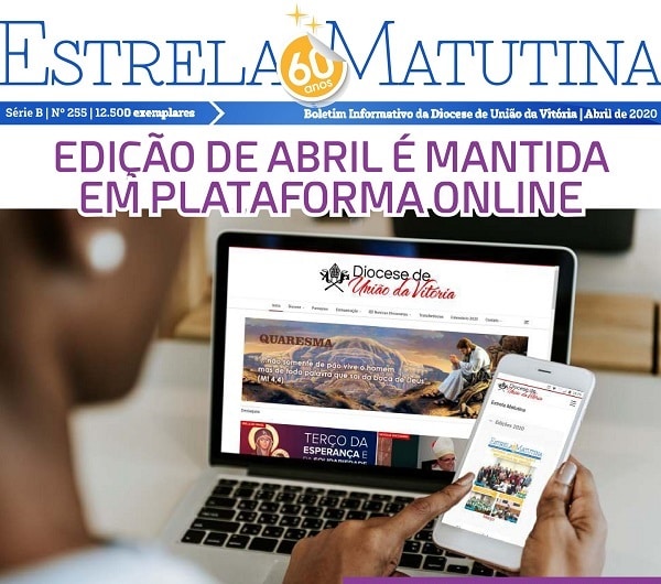 Jornal Diocesano chega aos fiéis na plataforma OnLine