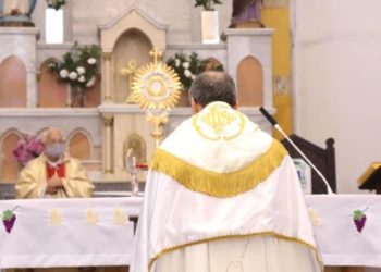 Adaptado aos cuidados com a Pandemia, Corpus Christi na Diocese é marcado por fé e emoção