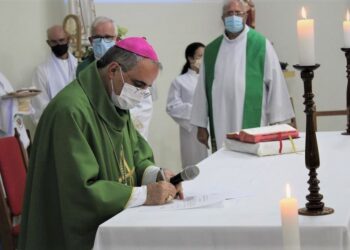 Dom Walter Jorge deu Posse no fim de semana aos padres Francisco e Ermildo