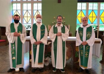 Padre Emílio Bortolini é acolhido em nova paróquia como Vigário Paroquial