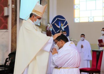 Primeiro ordenado por Dom Walter Jorge, Padre José Damião é o mais novo sacerdote da Diocese