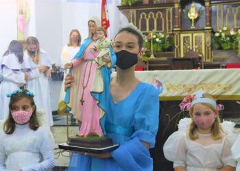 Paróquia Nossa Senhora do Rosário, Santuário Diocesano, celebrou com Tríduo sua padroeira