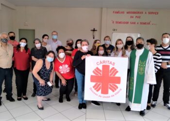 Cáritas da Diocese recebe formação para uma das áreas de sua atuação