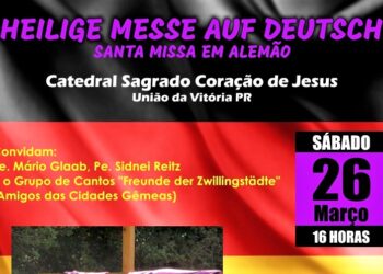 Missa em língua alemã será neste sábado, na Catedral
