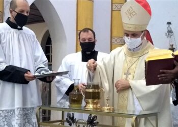 Missa do Crisma nesta quarta-feira acolhe todo o clero da Diocese, que renovará suas promessas sacerdotais