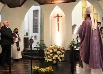 Um ano do falecimento de Dom Walter Ebejer é marcado por Missa Solene e Sessão da Academia de Letras