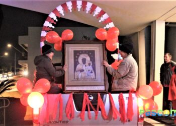 Ícone da Czestochowa está encerrando sua peregrinação em São Mateus do Sul e região