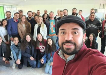 Com novo padre Assessor, Setor Jovem realizou encontro no Instituto Piamarta