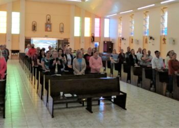 Paróquia de Cruz Machado promove encontro de Zeladoras de Capelinhas com Equipe do Seminário Diocesano