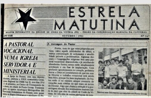 Mudança no Layout do Estrela, na Edição de Outubro de 1981.
