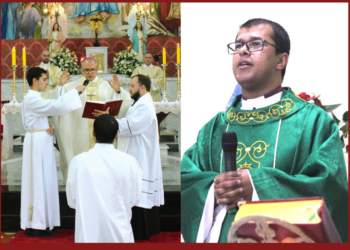 Padre Douglas é ordenado na Matriz São Mateus e celebra 1ª Missa na Comunidade de origem