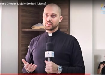 Preparando-se para a Ordenação Sacerdotal, Diácono Cristian dá testemunho vocacional ao Site Vocações