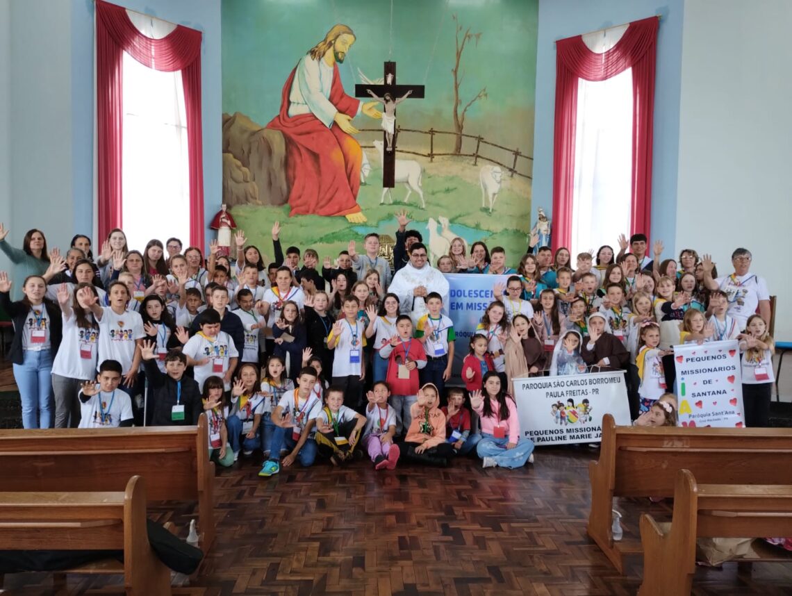 Congresso da IAM reúne crianças e adolescentes de várias Paróquias