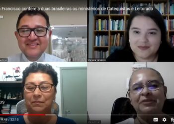 Duas brasileiras receberão do Papa Francisco neste domingo os Ministérios de Leitor e de Catequista
