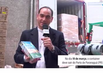 As 25 mil bíblias para a África serão encaminhada nesta semana