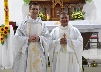 Paróquia de Sant’Ana acolhe novo Pároco e Vigário Paroquial.