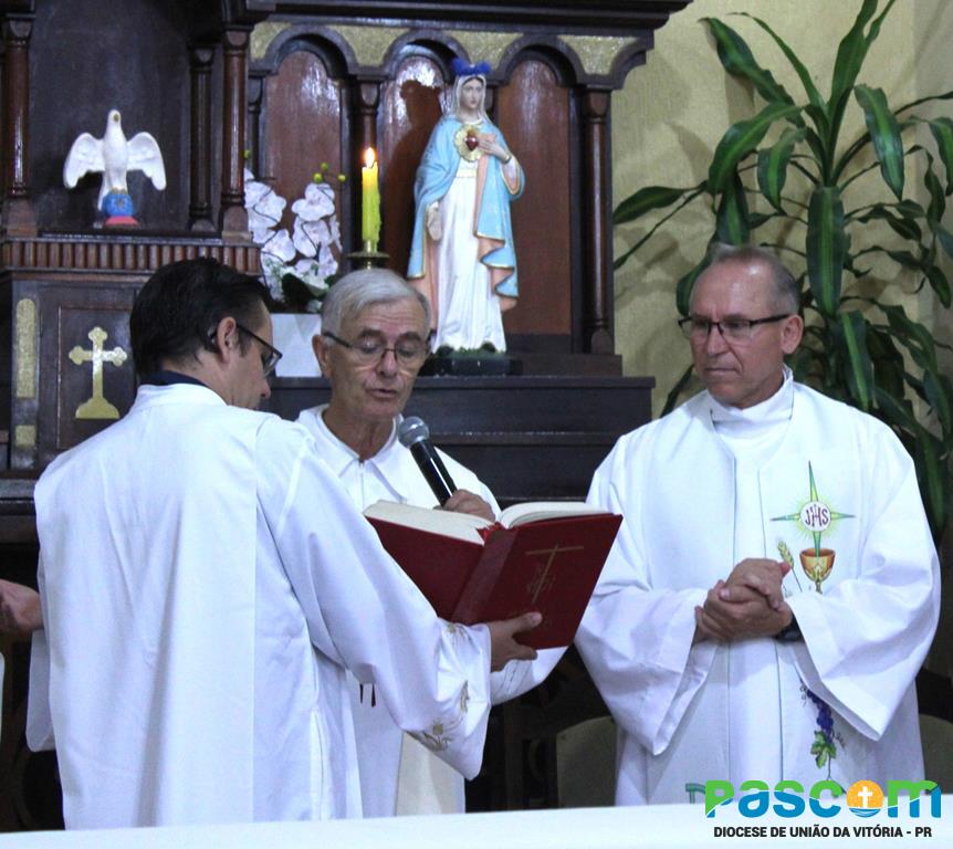 Padre Ermildo é o novo Pároco da Paróquia de Santo Antonio do Iratim