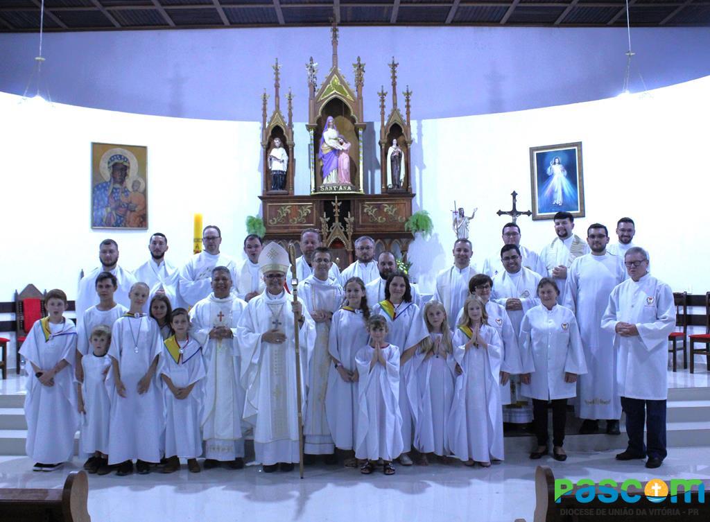 Paróquia de Sant’Ana acolhe novo Pároco e Vigário Paroquial.