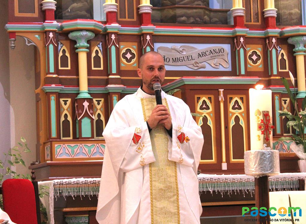 Padre Cristian Boniatti é o novo Administrador Paroquial da Paróquia São Miguel Arcanjo