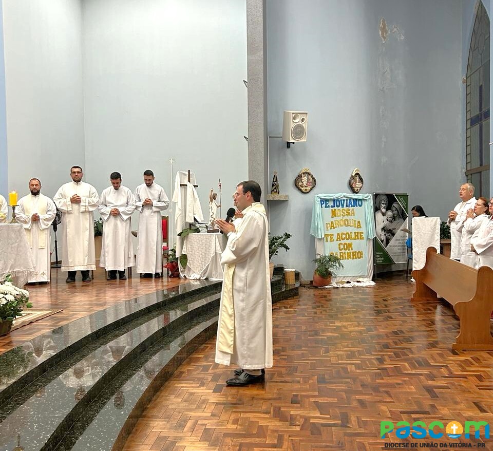 Padre Joviano Salvatti é o novo Pároco da Paróquia São Carlos Borromeu