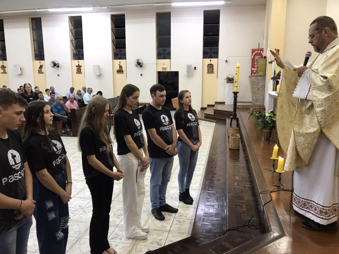 Grupo da Pascom é implantado na Paróquia Sagrado Coração de Jesus de Cruz Machado