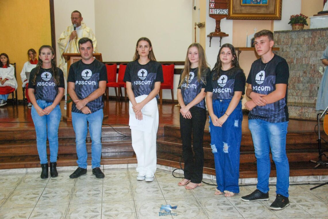 Grupo da Pascom é implantado na Paróquia Sagrado Coração de Jesus de Cruz Machado