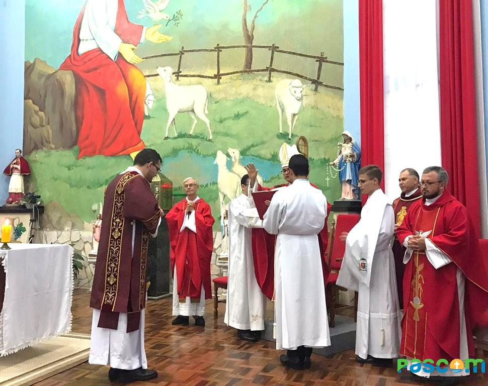 Daniel da Rosa é o mais novo Diácono da Diocese