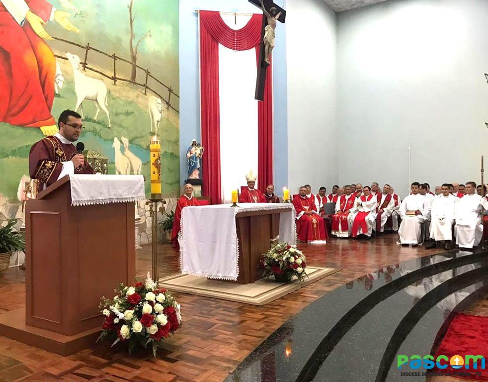 Daniel da Rosa é o mais novo Diácono da Diocese