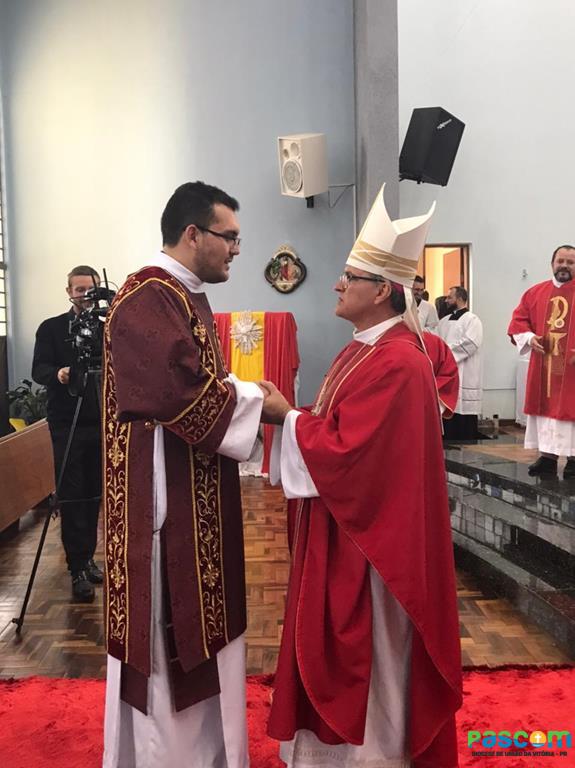 Daniel da Rosa é o mais novo Diácono da Diocese