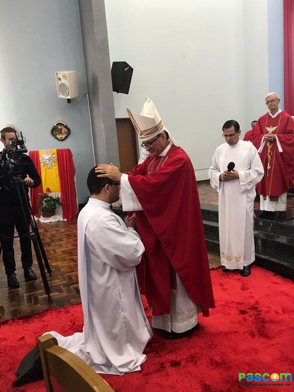 Daniel da Rosa é o mais novo Diácono da Diocese