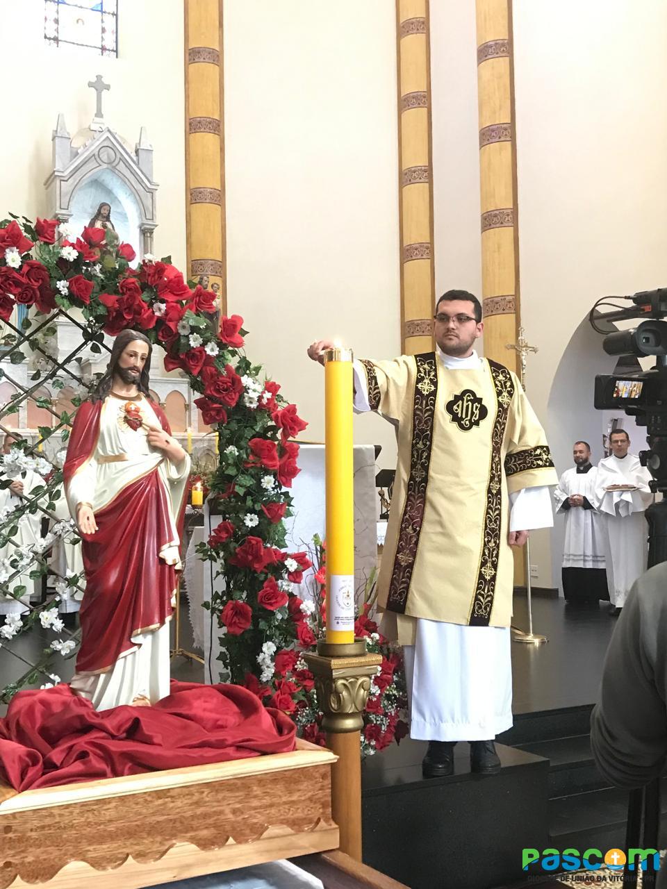 Abertura oficial do Tríduo preparatório ao Jubileu de Ouro da Diocese.