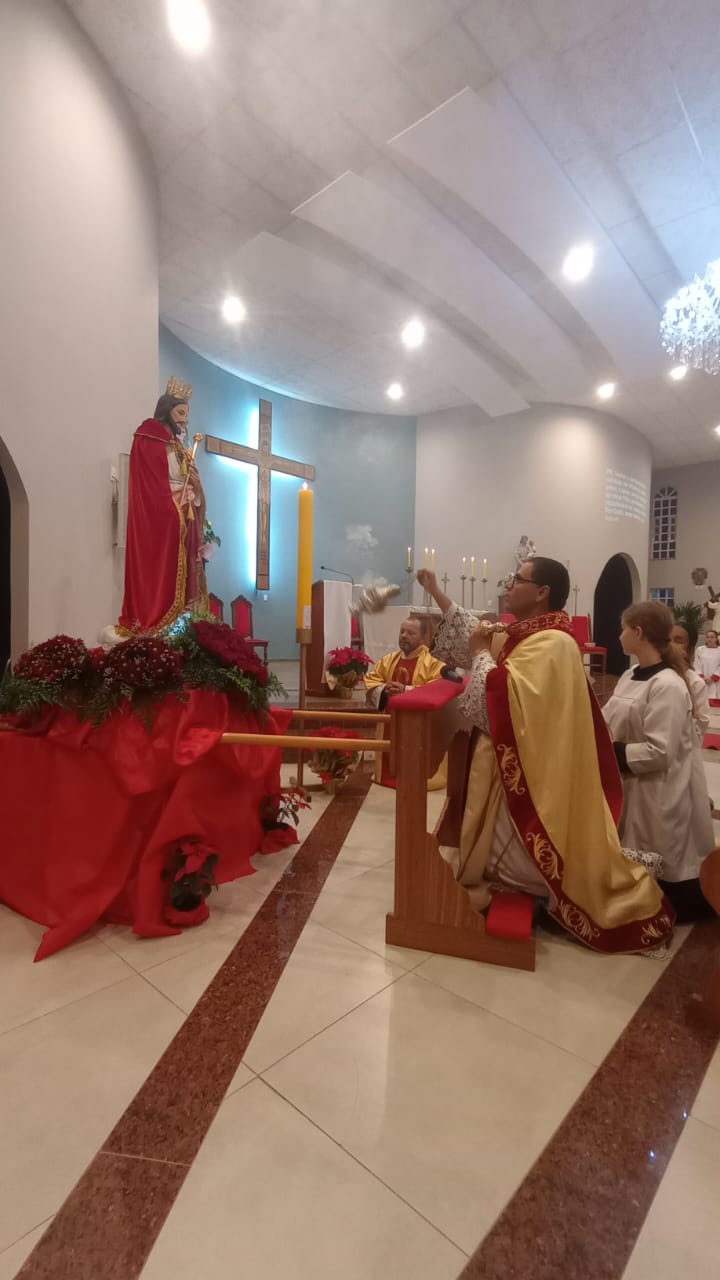 Abertura oficial do Tríduo preparatório ao Jubileu de Ouro da Diocese.
