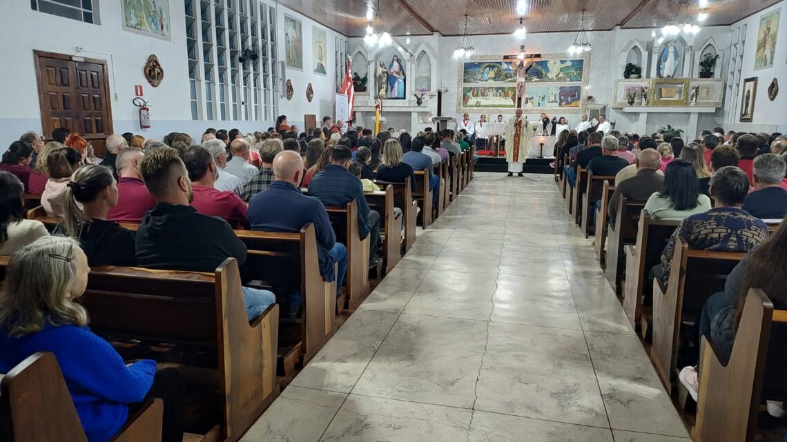 Abertura oficial do Tríduo preparatório ao Jubileu de Ouro da Diocese.