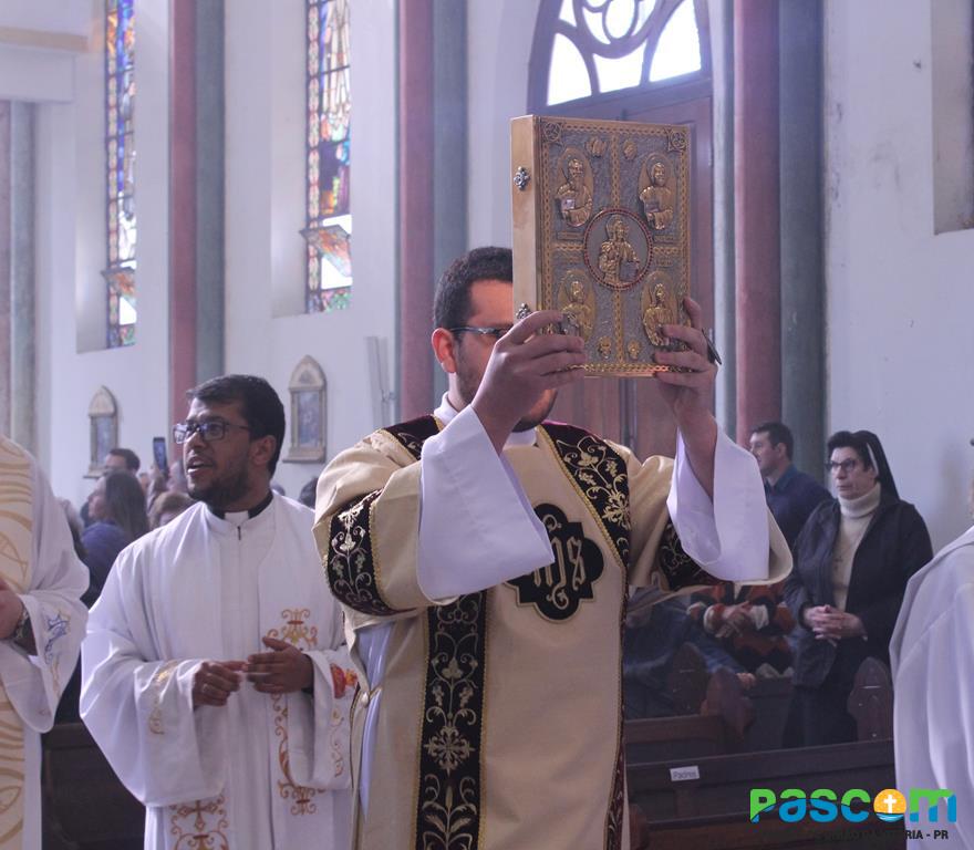 Abertura oficial do Tríduo preparatório ao Jubileu de Ouro da Diocese.